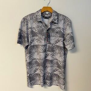 Travis Mathew Sign Here Short Sleeve Polo Shirt small NWT $99 TravisMathew